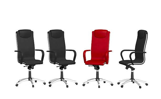 تصویر 4 از صندلی اداری مدرن با پایه فلزی مقاوم و طراحی زیبا